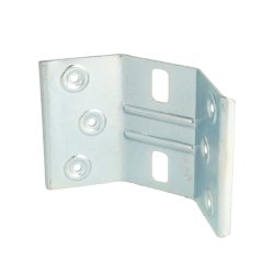 Bordsamlebeslag til Bordben - 85x120mm - Elforzinket