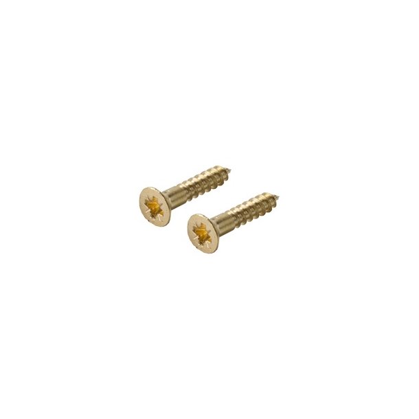 Trskrue Messing 3.5x20mm - Kryds Krv - DIN 7997