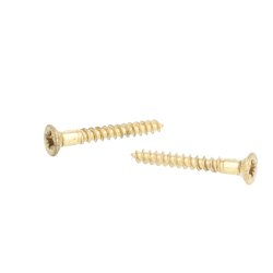 Trskrue Messing 4.0x30mm - Kryds Krv - DIN 7997