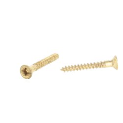 Trskrue Messing 4.0x30mm - Kryds Krv - DIN 7997