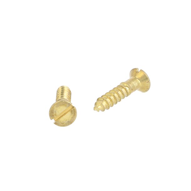 Trskrue Messing 5.0x25mm - Lige Krv - DIN 97