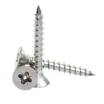 Sp�npladeskrue PZD - 5.0x45mm - Elforzinket