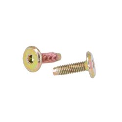 Samleskrue M6x20mm - Gulforzinket