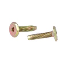 Samleskrue M6x25mm - Gulforzinket