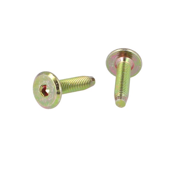 Samleskrue M6x25mm - Gulforzinket