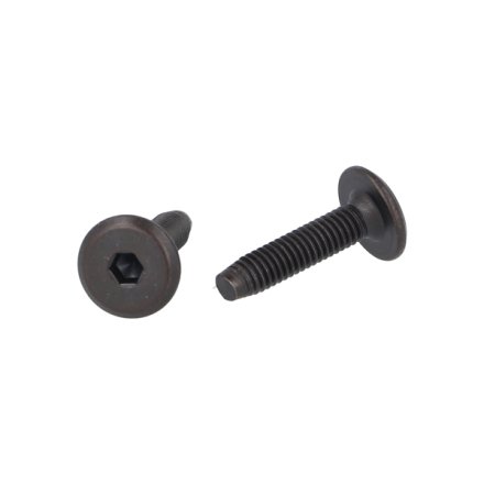 Samleskrue M6x25mm - Sort Finish