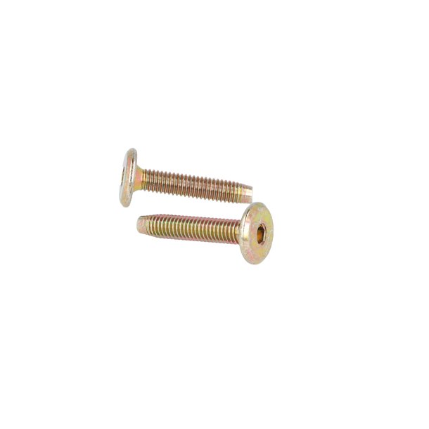 Samleskrue M6x30mm - Gulforzinket