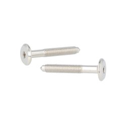 Samleskrue M6x40mm - Forniklet