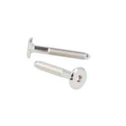 Samleskrue M6x40mm - Forniklet