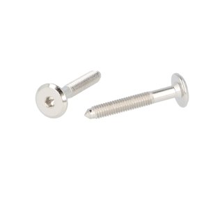 Samleskrue M6x40mm - Forniklet