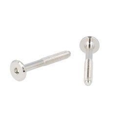 Samleskrue M6x50mm - Forniklet