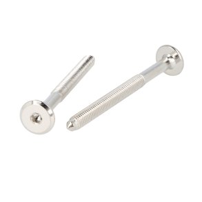 Samleskrue M6x70mm - Forniklet