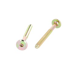 Samleskrue M6x70mm - Gulforzinket