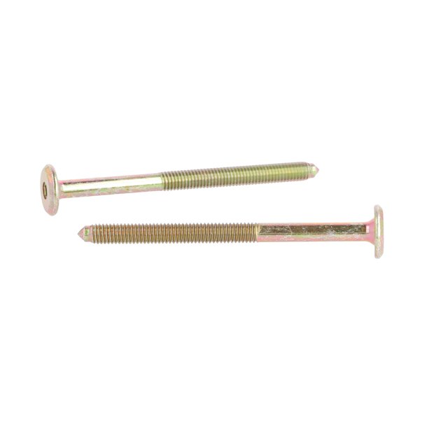 Samleskrue M6x80mm - Gulforzinket