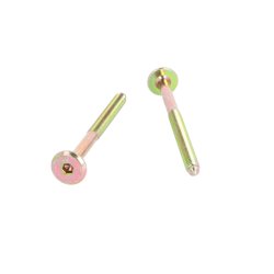 Samleskrue M6x80mm - Gulforzinket