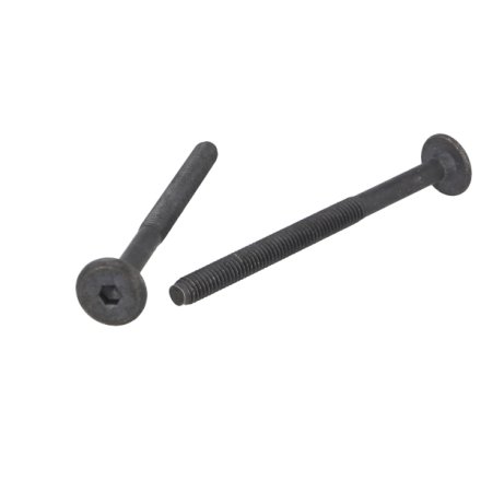 Samleskrue M6x80mm - Sort Finish