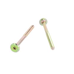 Samleskrue M6x90mm - Gulforzinket