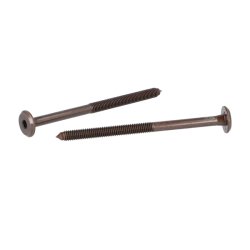 Samleskrue M6x90mm - Bronzeret