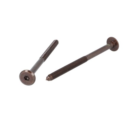 Samleskrue M6x90mm - Bronzeret