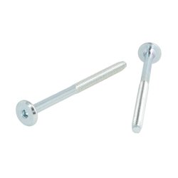 Samleskrue M6x90mm - Elgalvaniseret