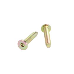 Samleskrue M8x45mm - Gulforzinket