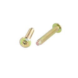 Samleskrue M8x45mm - Gulforzinket