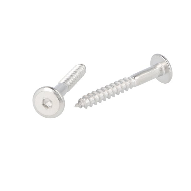 Samleskrue 6,3x40mm - Rustfri Stl (AISI  316)