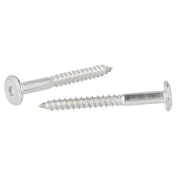 Samleskrue 6,3x60mm - Rustfri Stl (AISI  316)