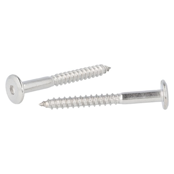 Samleskrue 6,3x60mm - Rustfri Stl (AISI  316)