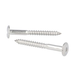 Samleskrue 6,3x60mm - Rustfri Stl (AISI  316)