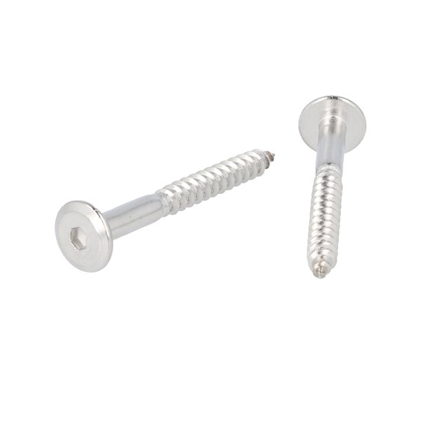 Samleskrue 6,3x60mm - Rustfri Stl (AISI  316)