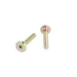 Samleskrue 6,3x50mm - Gulforzinket