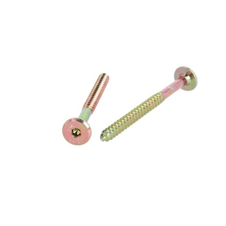 Samleskrue �6,3x60mm - Gulforzinket