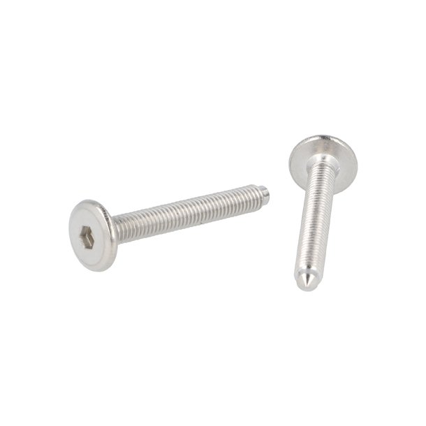 Samleskrue M6x40mm - Rustfri Stl (AISI  316)