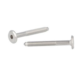 Samleskrue M6x50mm - Rustfri St�l (AISI  316)