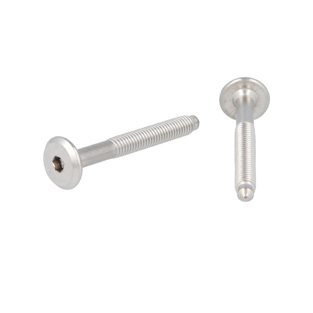 Samleskrue M6x50mm - Rustfri Stl (AISI  316)