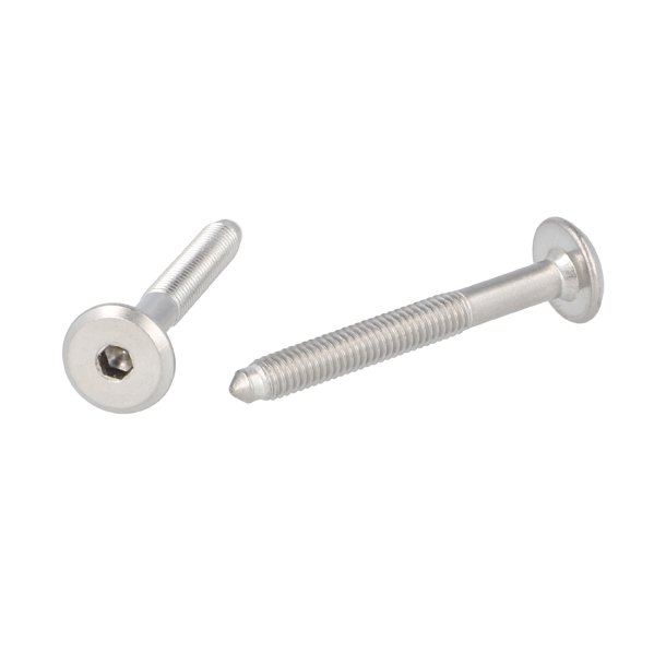 Samleskrue M6x50mm - Rustfri Stl (AISI  316)