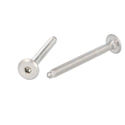 Samleskrue M6x60mm - Rustfri Stl (AISI  316)