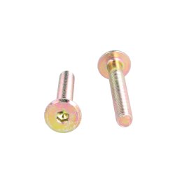 Samleskrue M8x50mm - Gulforzinket