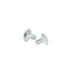 Samleskrue M6x10mm - Forniklet