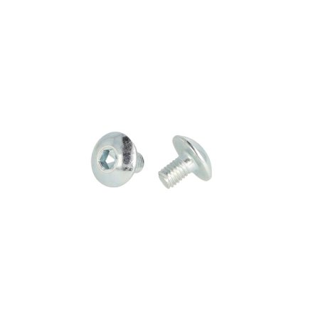 Samleskrue M6x10mm - Forniklet