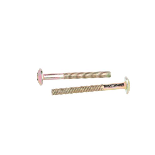 Samleskrue M6x60mm - Gulforzinket