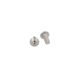 Buttonhead Bolt/Skrue M5x12mm - Rustfri A2- DIN 7380