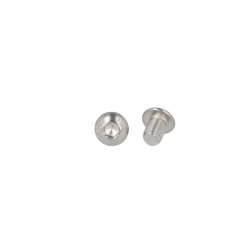 Buttonhead Bolt/Skrue M6x8mm - Rustfri A2- DIN 7380