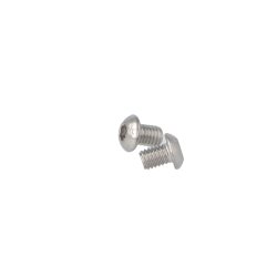 Buttonhead Bolt/Skrue M6x8mm - Rustfri A2- DIN 7380