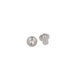 Buttonhead Bolt/Skrue M6x8mm - Rustfri A2- DIN 7380