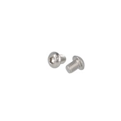 Buttonhead Bolt/Skrue M6x8mm - Rustfri A2- DIN 7380