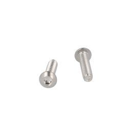 Buttonhead Bolt/Skrue M6x25mm - Rustfri A2- DIN 7380