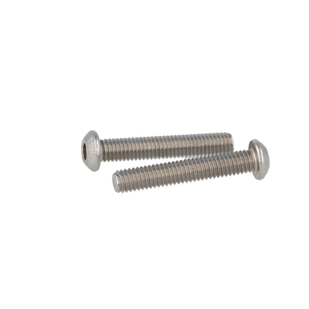 Buttonhead Bolt/Skrue M6x35mm - Rustfri A2- DIN 7380