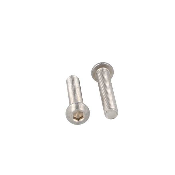 Buttonhead Bolt/Skrue M6x35mm - Rustfri A2- DIN 7380